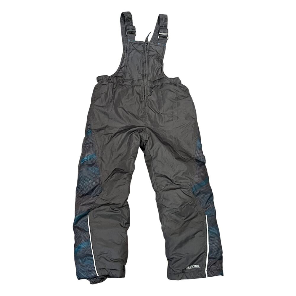 Pacific Trail Kids 5T Gray Insulated Snow Bib Overalls Winter Outdoor Ski Pants